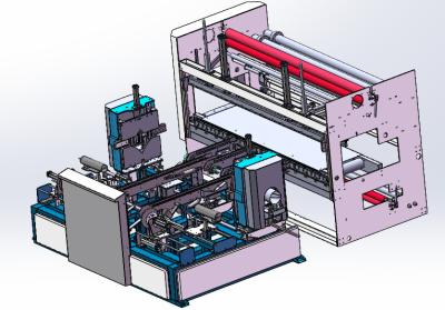 China Multifunctional Fabric Roll Packing Machine Auto PE Film Wrapping Machine for sale