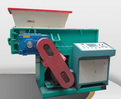 China PVC PE Pipe Single Shaft Rotary Shear Shredder Machine For Plastics for sale