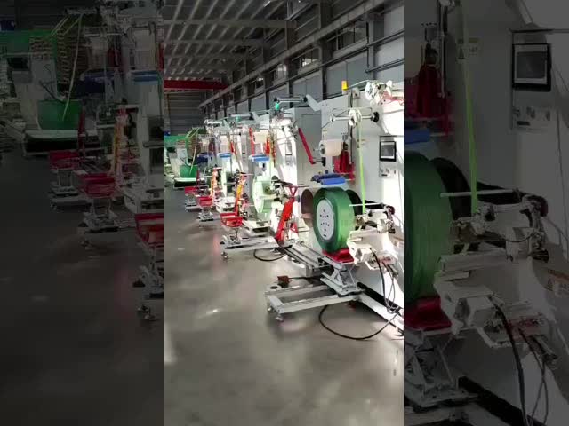 PET Strapping automatic winder with package system