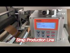 5mm, 9mm, 12mm paper strapping production line/ making machine/making line