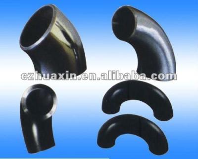 China Carbon steel ANSI B16.9-ASME A234 WPB MS Pipe Fitting 90D LR Elbow for sale