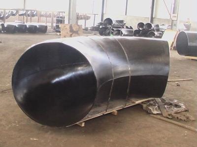 China Carbon steel BENKAN ' 90 degree long radius carbon steel sch40 black butt weld elbow for sale