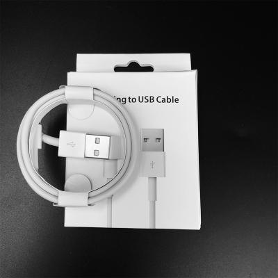 China Original Mobile Phone Usb Data Cable Good Quality 1m 3Ft Mobile Phone USB Fast Charging Charger For i 5 6 7 8 xs 11 max i12 X pro for sale