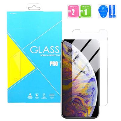 China Anti-explosion tempered glass screen protector glass for iphone 11 12 pro XR max XS max 6 7 8 plus J3 J7 2018 2017 for sale