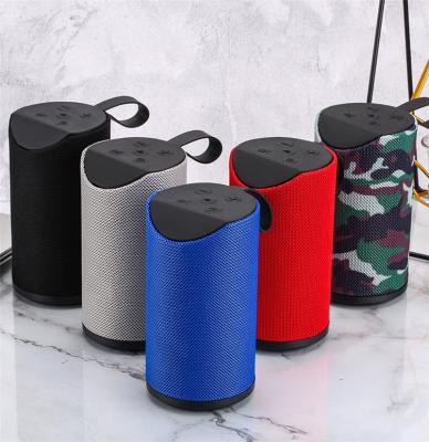 China Portable Canvas Speaker Wireless Subwoofer Speakers With Retail Box Outdoor Mini Speaker for sale