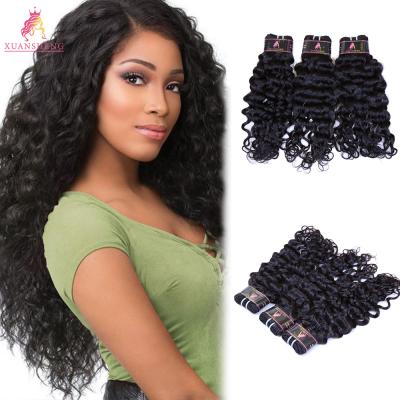 China Women Color Wave Wholesale Price Italian Curly Virgin Hair Extension Bundles Bargain Price for sale