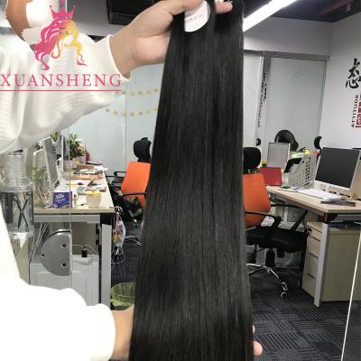 China Silky Straight Wave Raw Virgin Hair Cuticle Aligned Hair Extensions, 100% Brazilian Hair, Remy Hair Hair Extension Sellers for sale