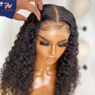 China Itanlian Wave 13x6 Lace Front Wig Transparent Wig For Brazilian Unprocessed Virgin Hair Curly Frontal Wigs 100% From Wholesale Vendors for sale