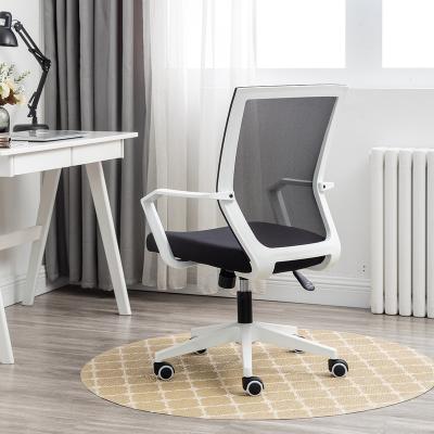 China Meeting Room Swivel Conference Chair Rotation (Height) Full Adjustable High Quality White Ergonomic Computer Mesh Fabric Office Chairs On for sale