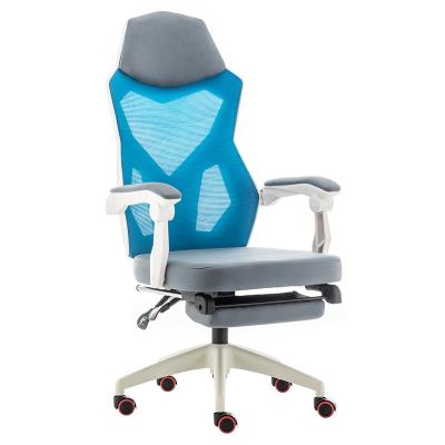 China High Full Back Mesh Furniture Footrest Office Chair (Height) Latest Design Adjustable High Quality Office Furniture Chair for sale