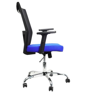 China Best Design Office Ergonomic Adjustable High Back Chair Executive Computer Swivel Chair Mesh Back Chair (Height) for sale