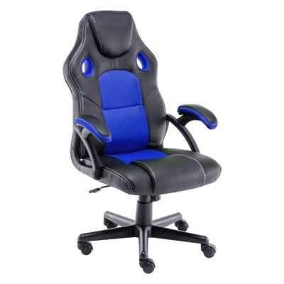 China (Height)Adjustable Gaming Chair Racing Style Office Swivel Computer Desk Chair with CE Fire Safety and PU Leather and Foam. for sale