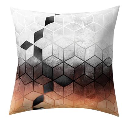 China Wholesale Custom Digital Printed Folded 18inch Pillow Cushion Cover For Decoration for sale