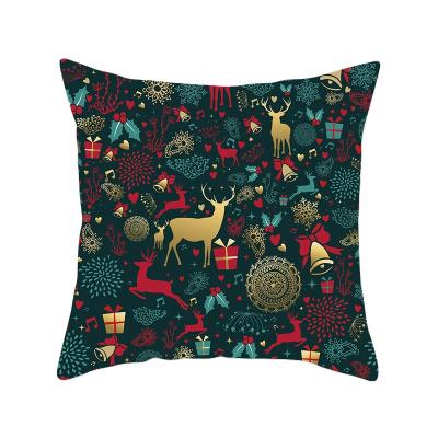 China China Ningbo Christmas Print Tile Home Case Printed Cushion Cover 18x18