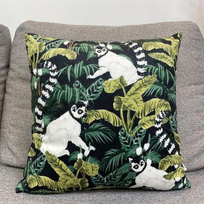 China Other China Ningbo Square Animal Printed Cushion Decoration Sofa Tile 18x18