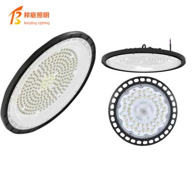 China Industrial Pendant Lighting 80w 100w 120w 150w 200w 240w 300w 400w Aluminum Chain DOB Warehouse Linear UFO Led High Bay Led Light Reflector for sale