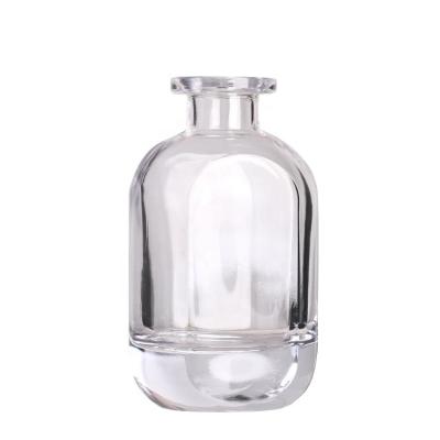 China Glass Diffuser Bottle High quality 150ml rectangle amber pink grey scented rattan glass diffuser for home bathroom bedroom living room office for sale