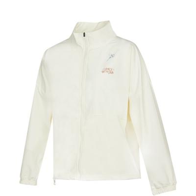 China Custom Lightwight Logo Tennis Golf Outdoor Casual Sports Jackets Polyester For Women for sale