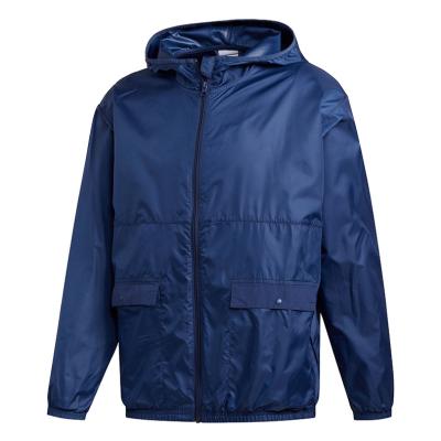 China High quality lightweight men's jacket outerwear for men's casual sport windproof logo with hoodie for sale