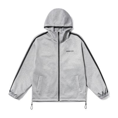 China Lightweight Street Zipper Spring Hoodie Couples Sport Casual Jacket Men Simple Unisex for sale