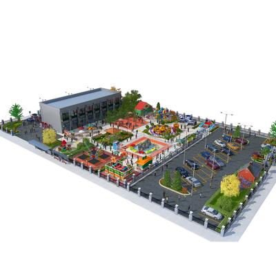 China Amusement Park Plans Carnival Outdoor Play Equipment Rides Large Amusement Park Development Plan for sale