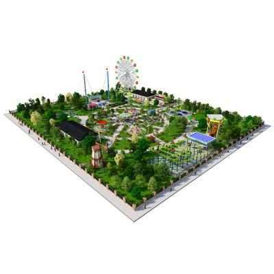 China Amusement Park Projects Outdoor And Indoor Exciting Park Equipment Amusement Park Project Development Plan for sale