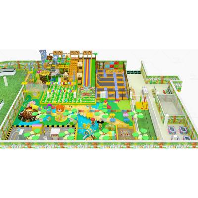 China Durable 1500 Square Meter Children Soft Indoor Playground Playground Equipment In Uzbekistan for sale