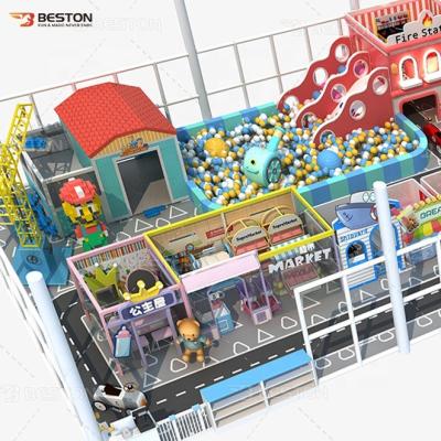 China 2022 Dec Beston Indoor Multifunctional Playground 180 Square Meters Simulation Playground Indoor Soft Project Theme In Philippines for sale