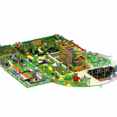 China Beston Amusement Park Castle Series Indoor Jungle Soft Playground Equipment 3-15 Years Old for sale