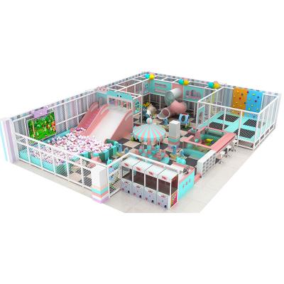 China Durable Kids Zone Playground 1000-1500 Sqm Kids Indoor Soft Playground Equipment For Sale for sale