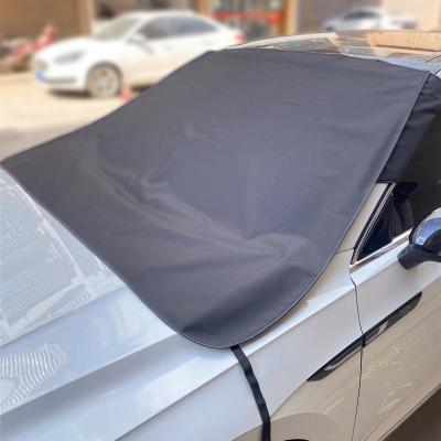 China 600D Oxford Anti Snow/Frost/Haze/Sun Frost Cream Car Windshield Thickened Black Snowproof for sale