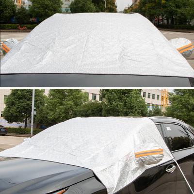 China Flexible Half Car Cover Heat Insulation Car Window Sunshade Cover for sale