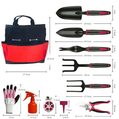 China New Universal Carbon Steel Garden Kit Set DIY Tools With Water Can Planting Flower Weeding for sale