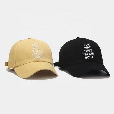 China Factory Fashion 6 Panel Cotton Baseball Caps COMMON Sports Cap Hat With Embroidery Logo for sale