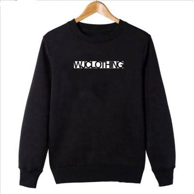 China High Quality Men's Pullover Hoodie Anti Shrink No Pockets Fashion Casual Men's Sweatshirts for sale