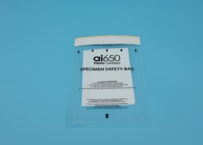 China Disposable Security 95 Kpa Pressure Bags For Air Transport Specimens Packing for sale