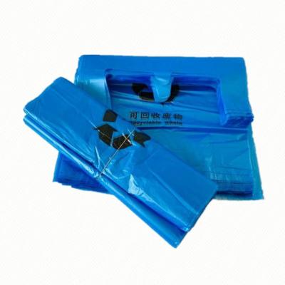 China Recyclable Biohazard Plastic Bag Flat Opening For Garbage Packaging ISO14001 for sale