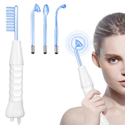 China Face Lift Anti Aging Wrinkle Reducing Skin Neon Therapy Argon Therapy High Frequency Facial Wand for sale