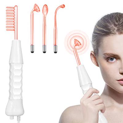 China Acne Treatment Skin Tightening Facial Wand High Frequency Visible Beautiful Skin for sale