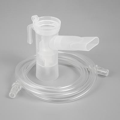 China Respiratory Disease PVC Medical Supplies Disposable Nebulizer For Patient Single Use Mouthpiece Nebulizer for sale