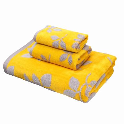 China Premium Quality Sustainable Sheet Cut Pile Towels Custom Logo Hotel Towel Set Towel Cotton for sale