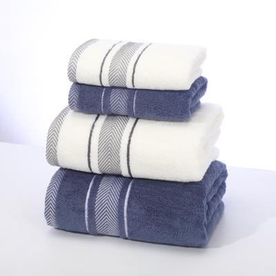 China Viable Wholesale Hot Sale High Quality Cotton China Factory Custom Bath Towel Face Towel Set for sale