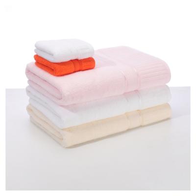 China Viable Color Mix Children's Bath Towel 100% Cotton Shower Towel Set Clean Towel for sale