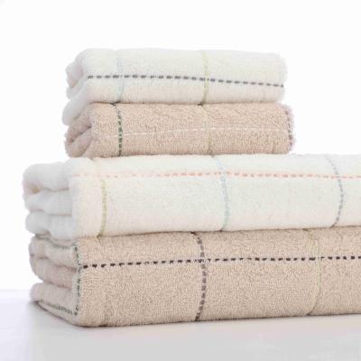 China Viable Manufacturers Wholesale High Quality 100% Superfine Fiber Cotton 2 Pack Kids Towel Set for sale