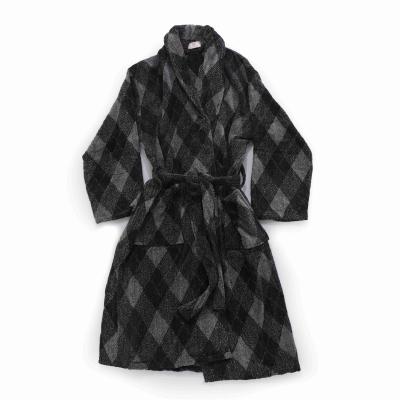 China Men Women Cotton Super Durable Breathable Classic Terry Bathrobe Solid 100% Towel for sale