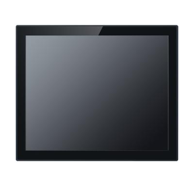 China IP65 17 Inch Industrial LCD Monitor Vga Black High Resolution for sale