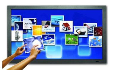 China 55 Inch Wall Mount All In One Computers Touch Screen Resistive Android 4.4 for sale