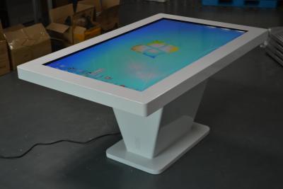 China 65 Inch IR Floor Standing Touch Screen kiosk Shopping Guide Dust Waterproof for sale