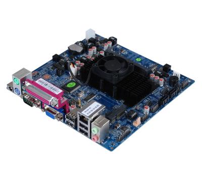 China Thick ITX Industrial Embedded Motherboard HDMI Dual Core 1.8GHz D525 for sale