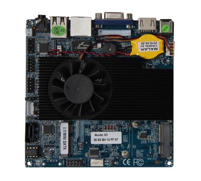 China Celeron 1037u Embedded Mini ITX Motherboard Dual Processor 1.8GHz  TDP 17W for sale